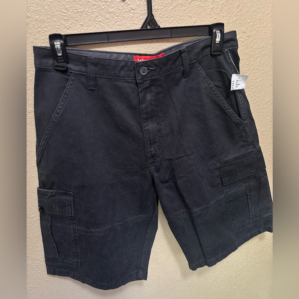 Men's Black Cargo Shorts